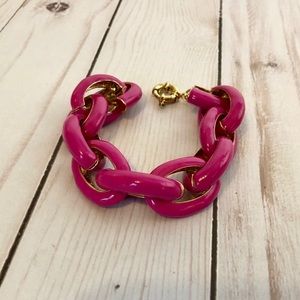 Bauble Bar Pink Link Bracelet